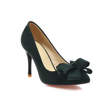 Load image into Gallery viewer, Brand New Fashion Red Black Pink Purple Dark Green Women Nude Pumps Ladies High Heels Formal Shoes AHC668 Plus Big Size 10 43