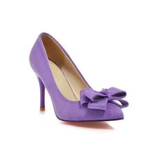 Load image into Gallery viewer, Brand New Fashion Red Black Pink Purple Dark Green Women Nude Pumps Ladies High Heels Formal Shoes AHC668 Plus Big Size 10 43