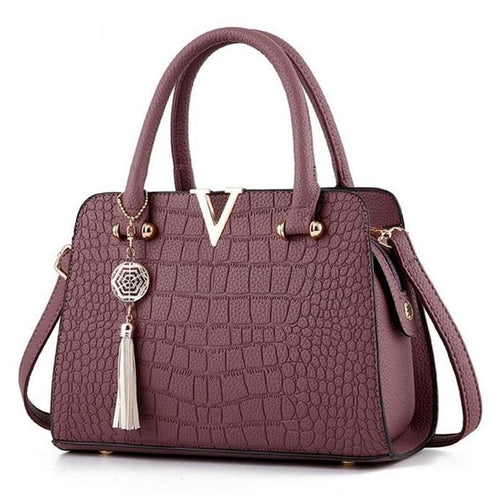 Fashion Alligator leather women handbags famous designer brand bags Luxury Ladies Hand Bags And Purses Messenger shoulder bags