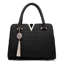 Load image into Gallery viewer, Fashion Alligator leather women handbags famous designer brand bags Luxury Ladies Hand Bags And Purses Messenger shoulder bags