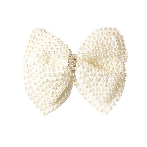 Rhinestone Hair Bow