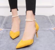 Load image into Gallery viewer, Shoes Female Fashion Sexy Hollow With Sandals Summer  Korean Version  Breathable Shoes Women Pumps High Heel   Wedding