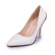 Load image into Gallery viewer, Sexy High Heels Woman Pumps Red Gold Silver High Heels