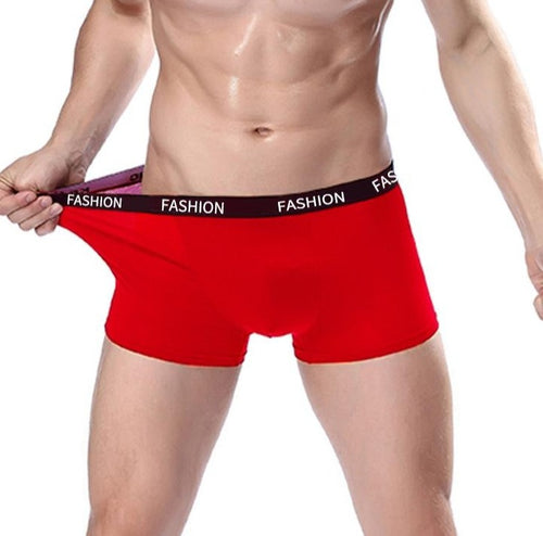 Sexy Men Boxer Soft Breathable Underwear Male Comfortable Solid Panties quality