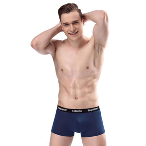 Sexy Men Boxer Soft Breathable Underwear Male Comfortable Solid Panties quality