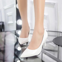 Load image into Gallery viewer, Faux Suede High Heels Woman Shoes Pointed Toe