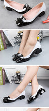 Load image into Gallery viewer, Pumps Butterfly-Knot Women Dress Shoes Square