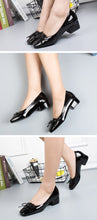 Load image into Gallery viewer, Pumps Butterfly-Knot Women Dress Shoes Square