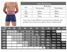 Load image into Gallery viewer, New 2019 Breathable Mesh Silk Men Boxers Four Corner Underwear Wholesale Underwear Men Cotton Mens Bodysuit Underwear 4pcs