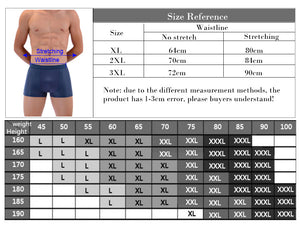 New 2019 Breathable Mesh Silk Men Boxers Four Corner Underwear Wholesale Underwear Men Cotton Mens Bodysuit Underwear 4pcs