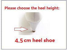 Load image into Gallery viewer, Wedding shoes milk white light ivory pumps for woman low high heels PR563 wedding pump for woman bridal shoes bow decoration