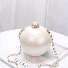 Load image into Gallery viewer, Portable Pearl Makeup Hard Box Clutch Bag Sling Purses And Shoulder Clutch Bag