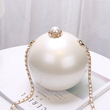 Load image into Gallery viewer, Portable Pearl Makeup Hard Box Clutch Bag Sling Purses And Shoulder Clutch Bag