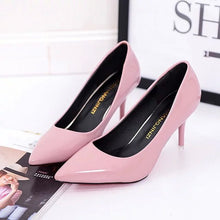 Load image into Gallery viewer, Faux Suede High Heels Woman Shoes Pointed Toe