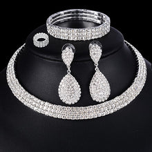 Load image into Gallery viewer, Luxury Bridal Jewelry Set