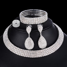 Load image into Gallery viewer, Luxury Bridal Jewelry Set