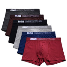 Load image into Gallery viewer, mens underwear boxers cotton underwear for men classical boxers cuecas 1pcs shorts