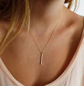 Circle Lariat Pendant Necklace