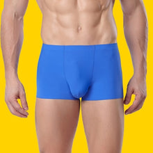 Load image into Gallery viewer, Seamless Men Boxers Luxury Silk Antibacterial Boxers Underwear Boxer