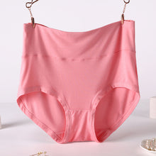 Load image into Gallery viewer, AQ223/18 Hot Sale Cotton Women&#39;s Plus Size Panties Comfortable Bamboo Fiber Underpants