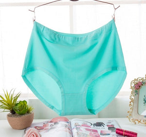 AQ223/18 Hot Sale Cotton Women's Plus Size Panties Comfortable Bamboo Fiber Underpants