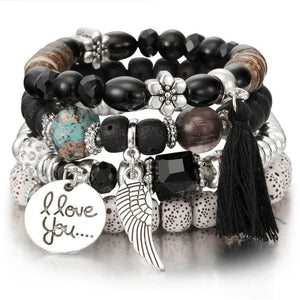 3-4pcs/set Fashion Bracelets & Bangles