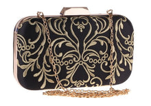 Load image into Gallery viewer, LUXY MOON Evening Clutch Women&#39;s Wallet New Diamond Embroidery Flower Clutch Purse mini