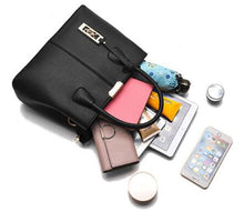 Load image into Gallery viewer, New Arrival PU Leather Handbags Casual Women Shoulder