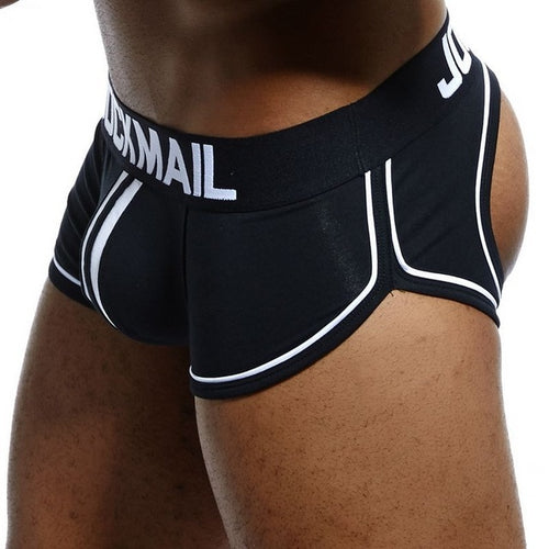 Open Backless crotch G-strings Men Underwear Sexy Gay Penis tanga Short