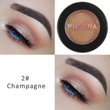 Load image into Gallery viewer, PHOERA  Eye shadow Eye Glitter Shimmer 24 Colors Natural Matte Palette Pigment Eyes Make.