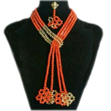 Load image into Gallery viewer, Dudo Jewelry African Beads Jewelry Set For Women