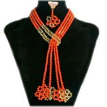 Load image into Gallery viewer, Dudo Jewelry African Beads Jewelry Set For Women