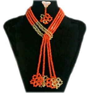 Dudo Jewelry African Beads Jewelry Set For Women