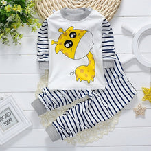 Load image into Gallery viewer, Spring baby  clothes sets outfits cotton animal sports suit