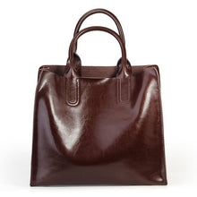 Load image into Gallery viewer, Burminsa Brand Real Leather Handbags Ladies Genuine Leather Tote