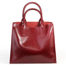 Load image into Gallery viewer, Burminsa Brand Real Leather Handbags Ladies Genuine Leather Tote