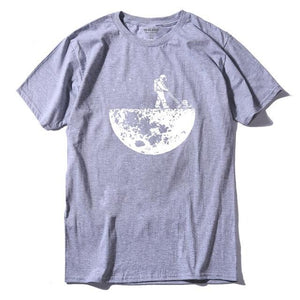 Casual short sleeve men T shirt cool loose T-Shirt male