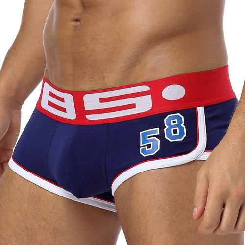 Underpants male panties shorts U convex pouch