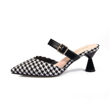 Load image into Gallery viewer, Black Red Sandals Shoes Woman Comfortable