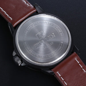 Luxury Brand Men Sport Quartz Watch Men Military Army Leather Casual Business Quartz-watch Wristwatch men Sports