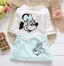 Load image into Gallery viewer, Sleeveless Big Bow Cute Multi color Summer New Girl Clothes Stripes