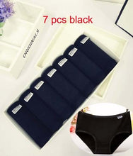 Load image into Gallery viewer, 7Pcs/lot Underwear Women Girls Panties Plus Size Briefs Sexy Panties Women Lingeries