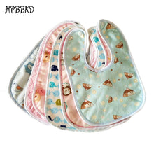 Load image into Gallery viewer, Newborn Baby Waterproof Bibs Cartoon Printing