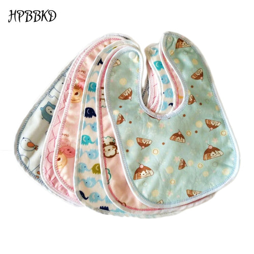 Newborn Baby Waterproof Bibs Cartoon Printing