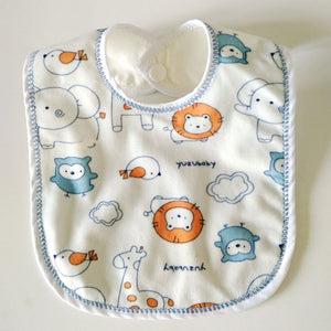 Newborn Baby Waterproof Bibs Cartoon Printing