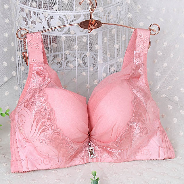 38-46 Plus size bra for women biggest C D E cup bra large size lingerie push up