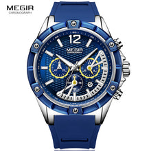 Load image into Gallery viewer, MEGIR Men&#39;s Sports Chronograph Quartz Wrist Watches.