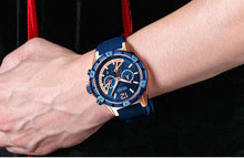 Load image into Gallery viewer, MEGIR Men&#39;s Sports Chronograph Quartz Wrist Watches.