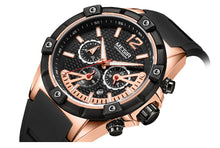 Load image into Gallery viewer, MEGIR Men&#39;s Sports Chronograph Quartz Wrist Watches.