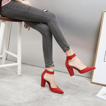 Load image into Gallery viewer, Pumps Women Shoes Sandal High Quality Flock Slip-On
